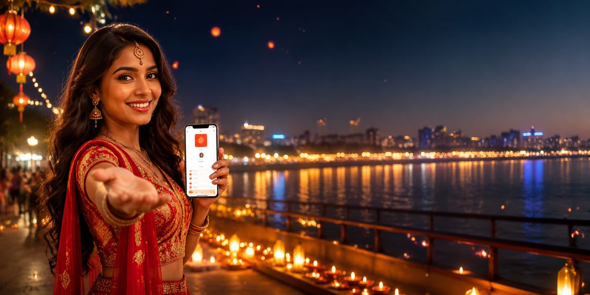 User placing bets on lottery via mobile device